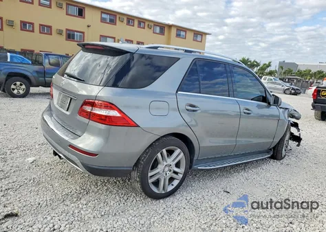 2015 Mercedes-Benz Ml 350 из США, поврежденный, VIN 4JGDA5JBXFA530468